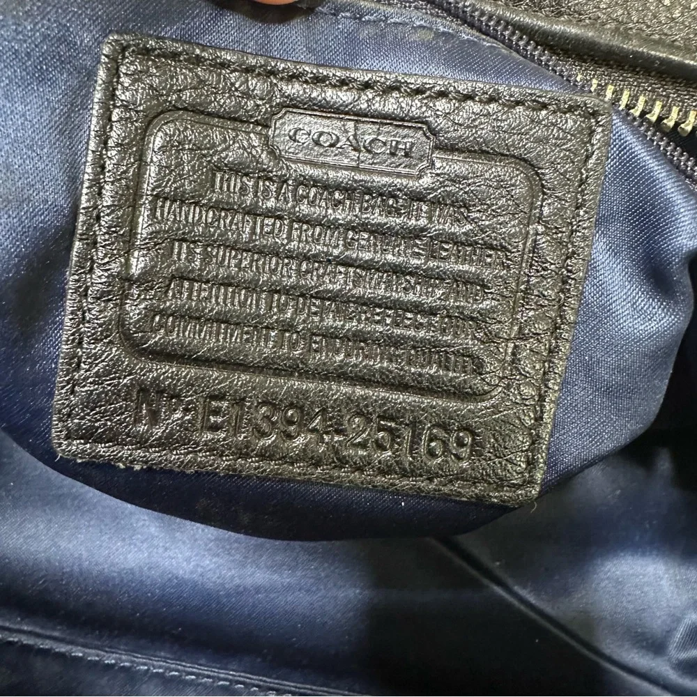 Coach Black MADISON SMALL‎ LEATHER MADELINE